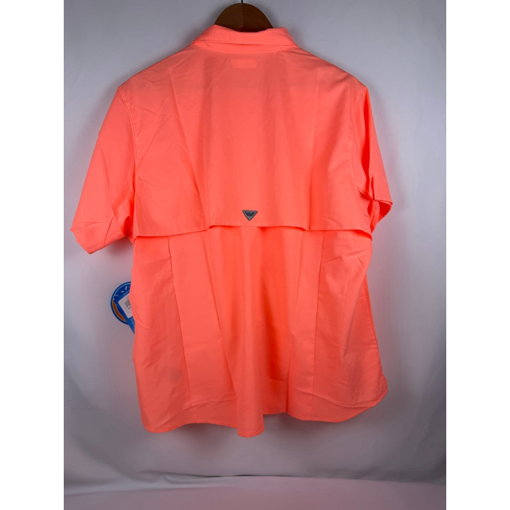 Women's Columbia Tamiami II SS Shirt Orange Size 2X - Picture 2 of 7